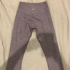 Lululemon Aligns mini  Heathered Herringbone black/white